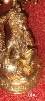 Panchaloha krishna idol
Weight 6.7kg