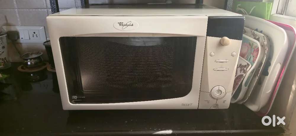 Microwave Oven and 3-burner Gas stove