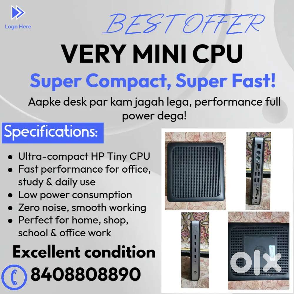 Very Small HP CPU