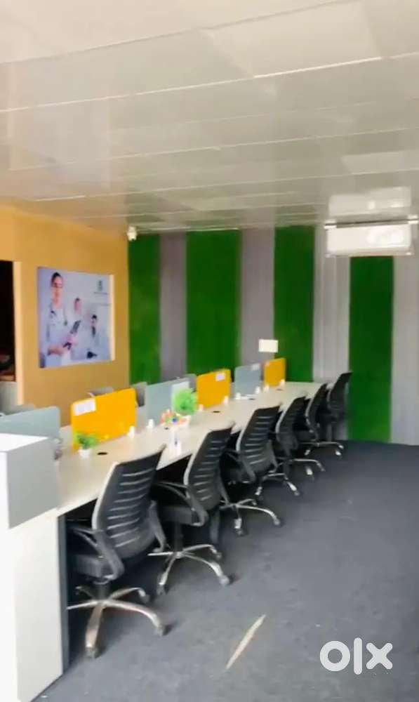 1400 Sqft Fully Furnished office space in vibhuti Khand.