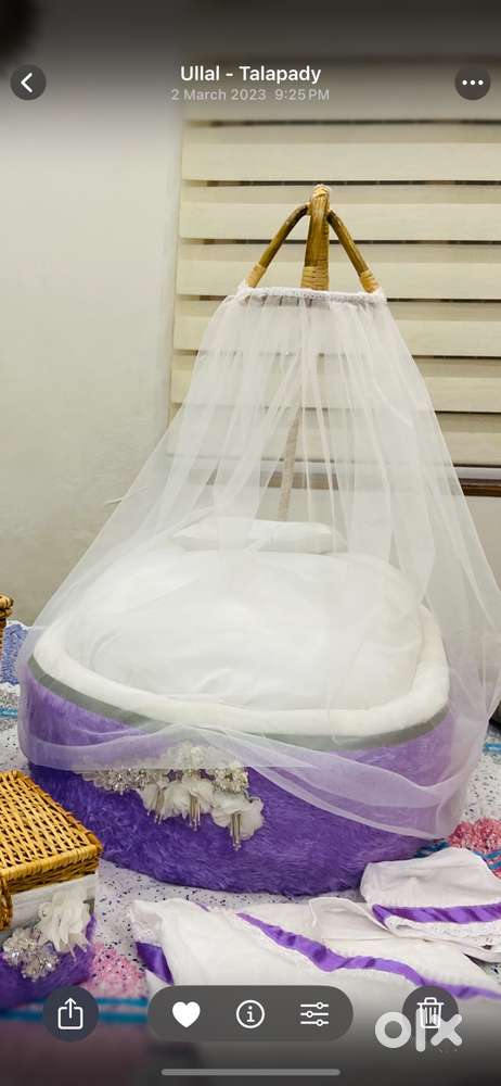 Electric baby cradle /crib and baby basket bed