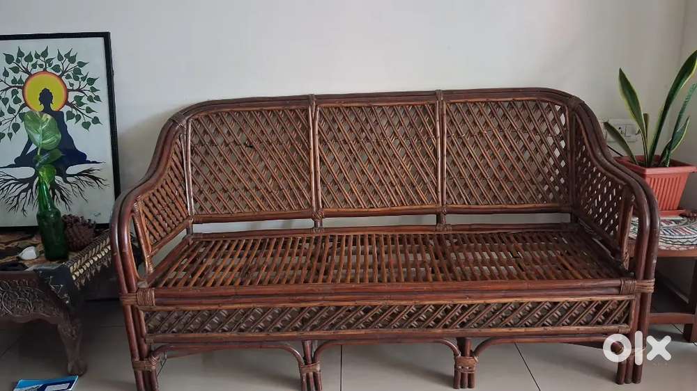 Cane Sofa set