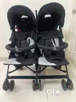 Twin baby stroller