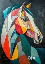 This painting is made from acrylic colours