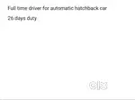 Looking for a driver, Doddakkanahalli Sarjapur roadRoad