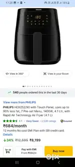 Philips Airfry essential