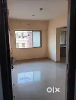 1BHK flat with mustard bedroom