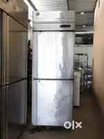 SS 2 door vertical fridge