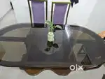 Sagwan wood dining table