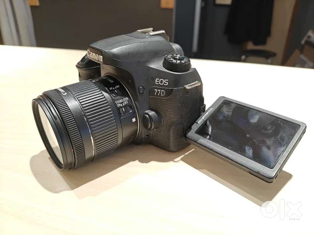 Canon EOS 77D with 18-55mm lens