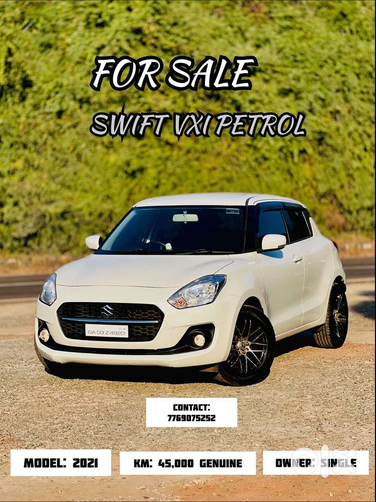 Maruti Suzuki Swift VVT VXI, 2021, Petrol