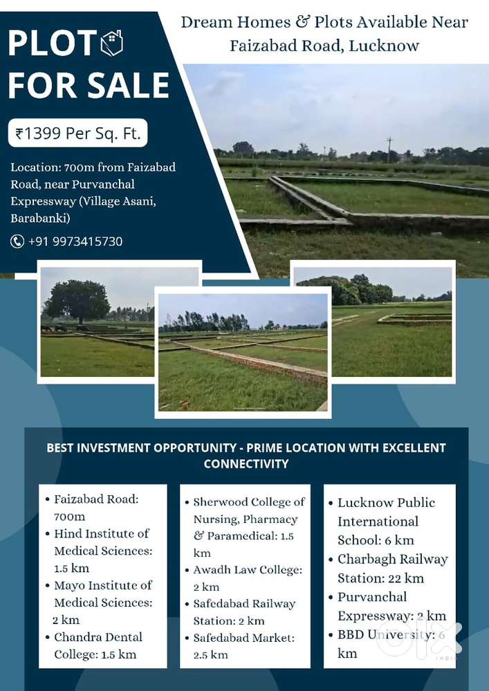 Plot and ready to move, houses available