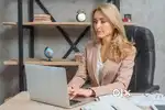 12th pass female receptionist