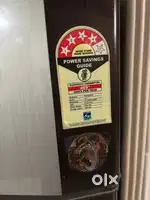 LG Fridge 4 star grey and black colour