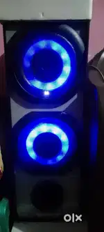 Home theatre best sound tower and bubble gun best quality