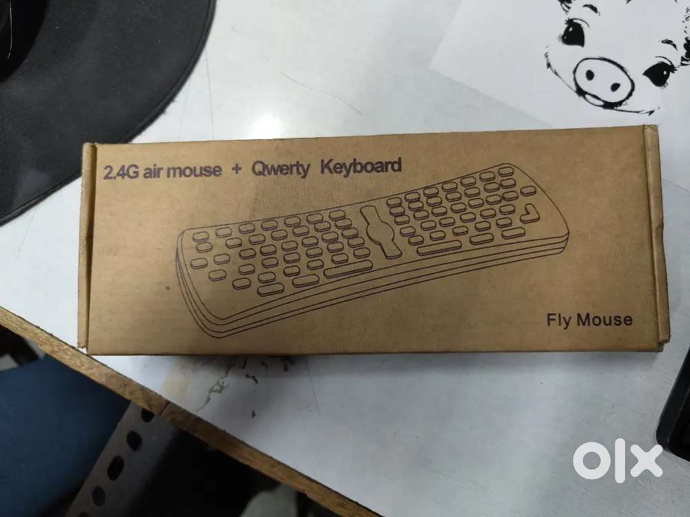 Air Mouse with Keyboard for TV, mobile, laptop, e.t.c