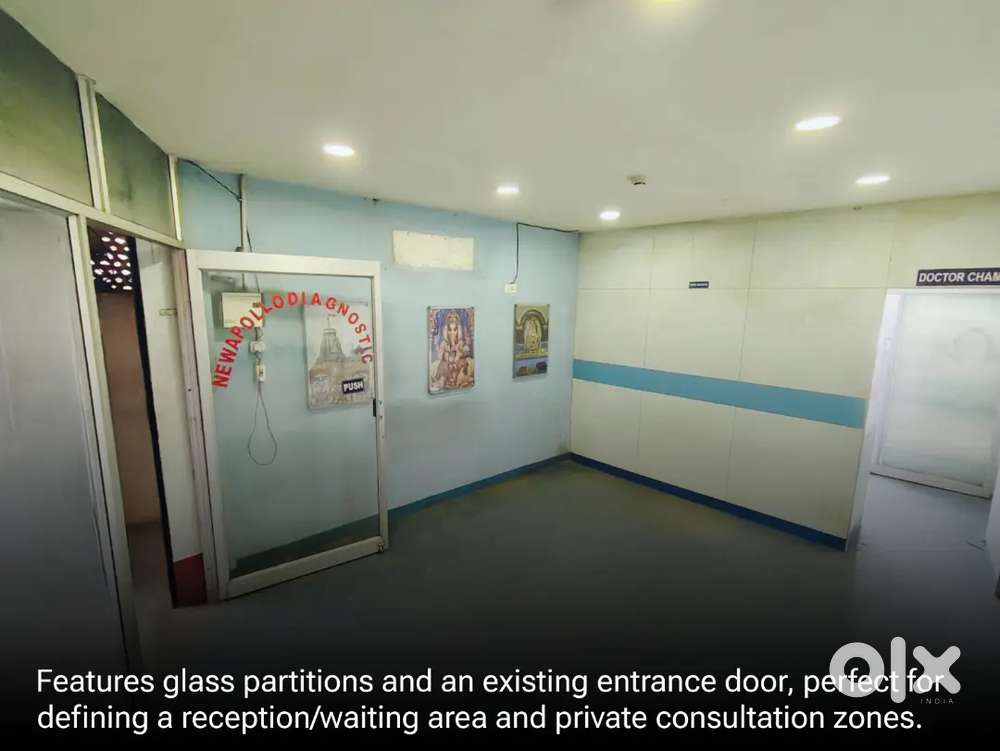 Semi furnished office/business space for rent