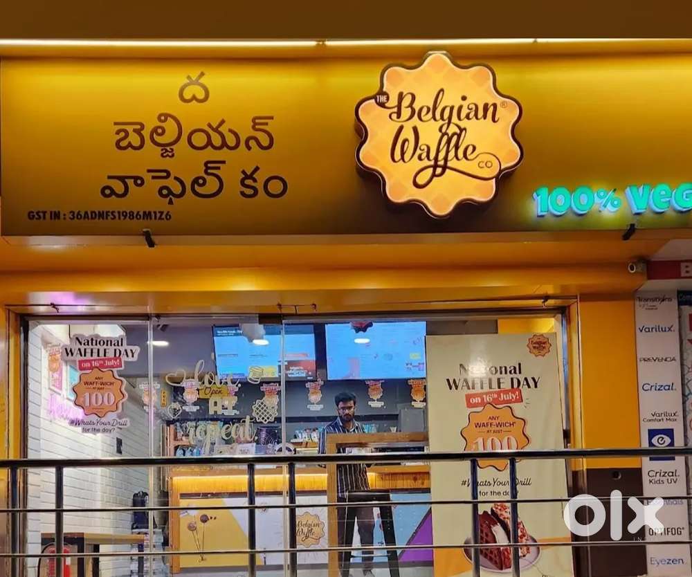 Require Team Member to work in Belgian Waffles Co