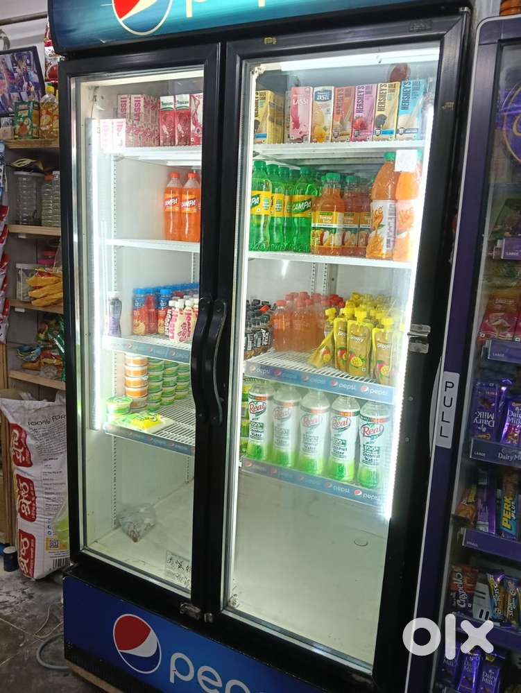 Full size fridge dubble door Argent sell