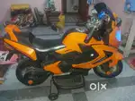 Kids charging bike