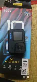 GoPro Hero 10 Black (OCT-2024)+128GB memory card