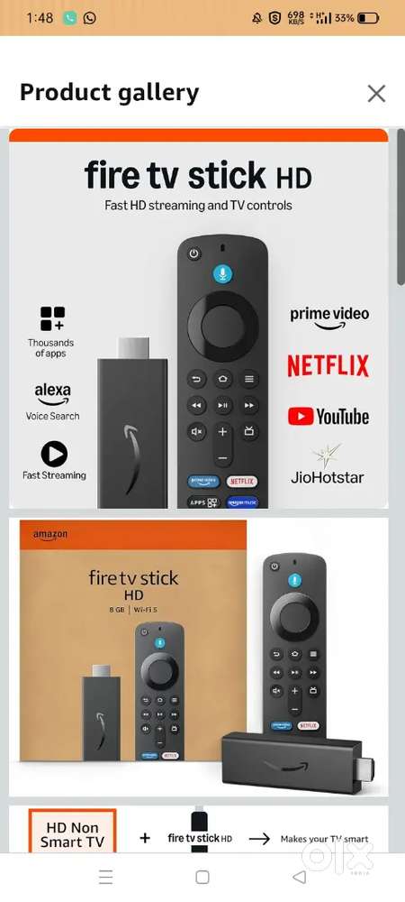 Amazon fire tv stick