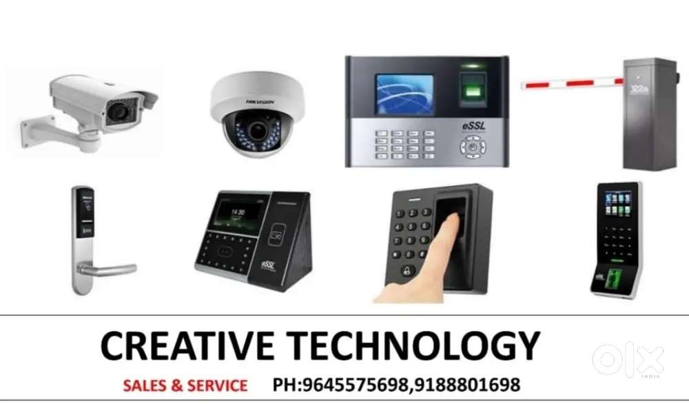 Biometric,cctv, boom barrier, automatic gate, door access,