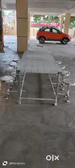 Dinning table folding