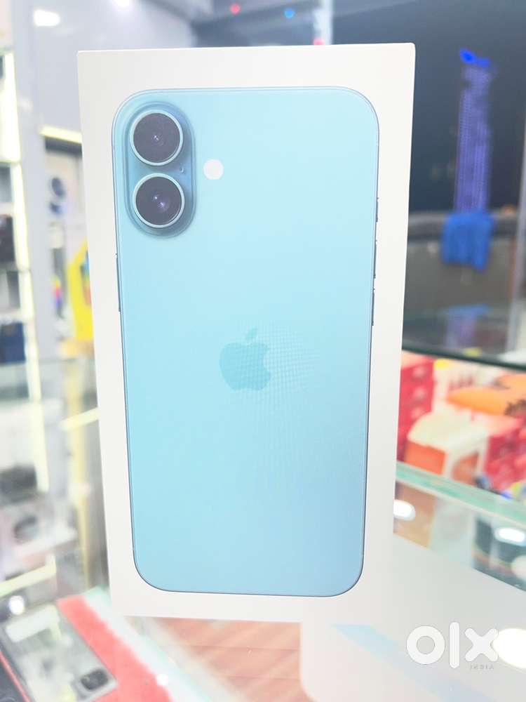 I phone 16 plus 128 gb teal (jain mobile)