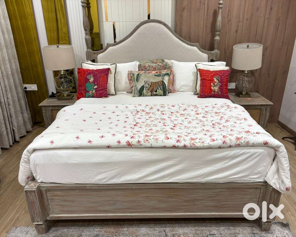 King size cot without mattress