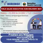 Field Sales Executive Cum Delivery Boy