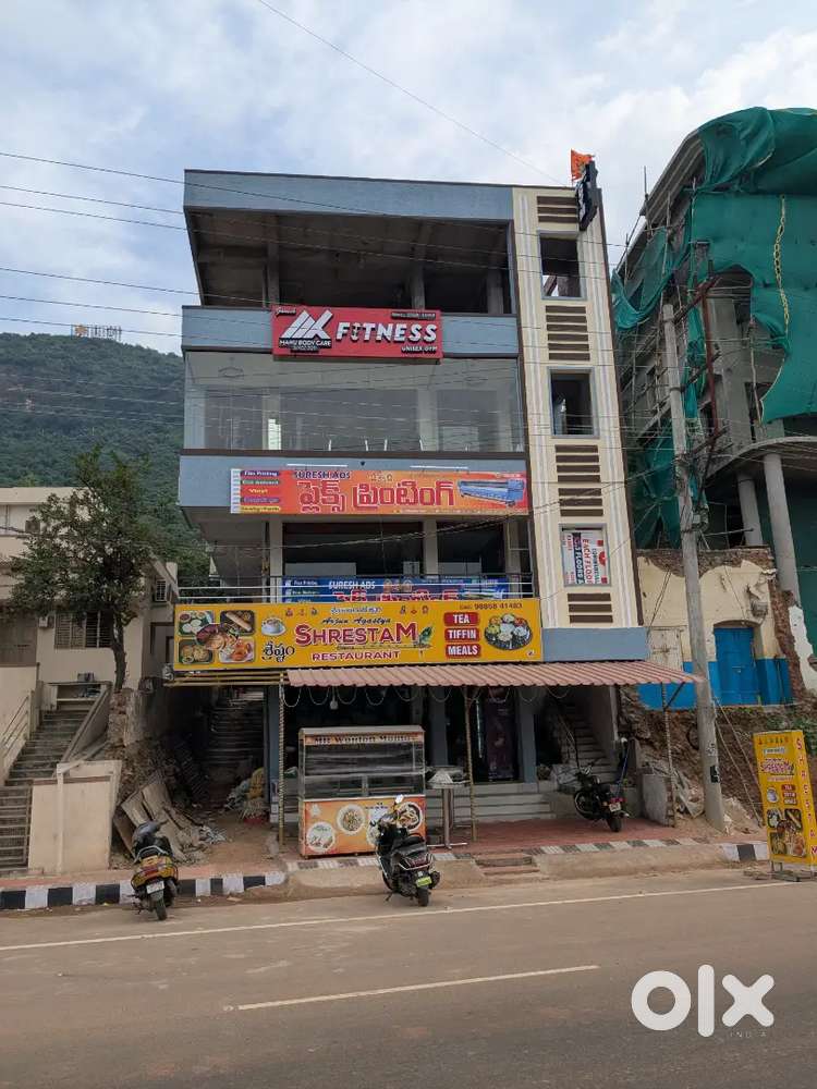 3rd floor commercial shop available for rent in simhachlam