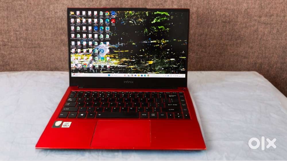 SALE! Stunning Red Infinix Laptop – Excellent Condition