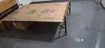 Doble foldable bed  & single bed with mattress