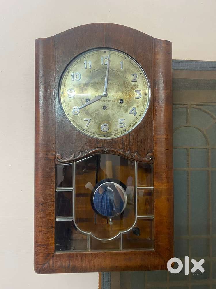Antique wall clock (100 years old mauthe german made)