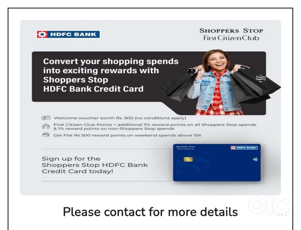 Credit card offer
