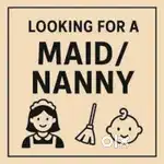 FEMALE MAID / CARE TAKER (FULL TIME STAY)