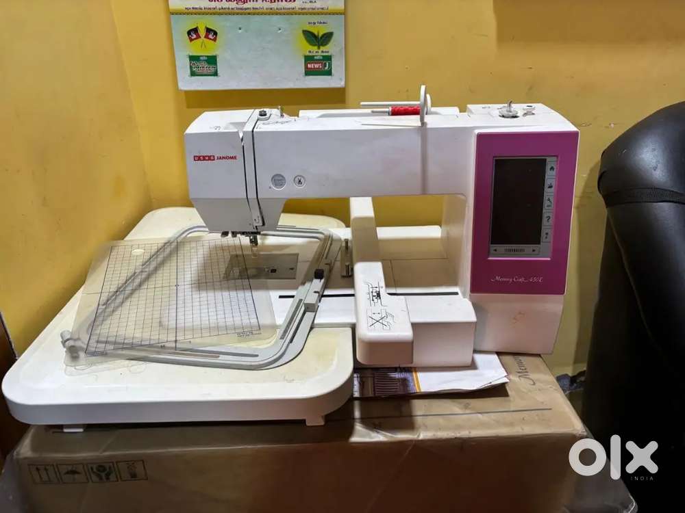 Usha 450e embroidery machine