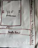 Plot selling near B.V.Nagar ,kondayapalem road vanamtopu center