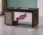 New designer wooden office table reception table office furniture