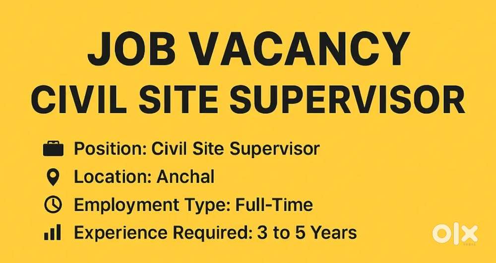 civil site supervisor