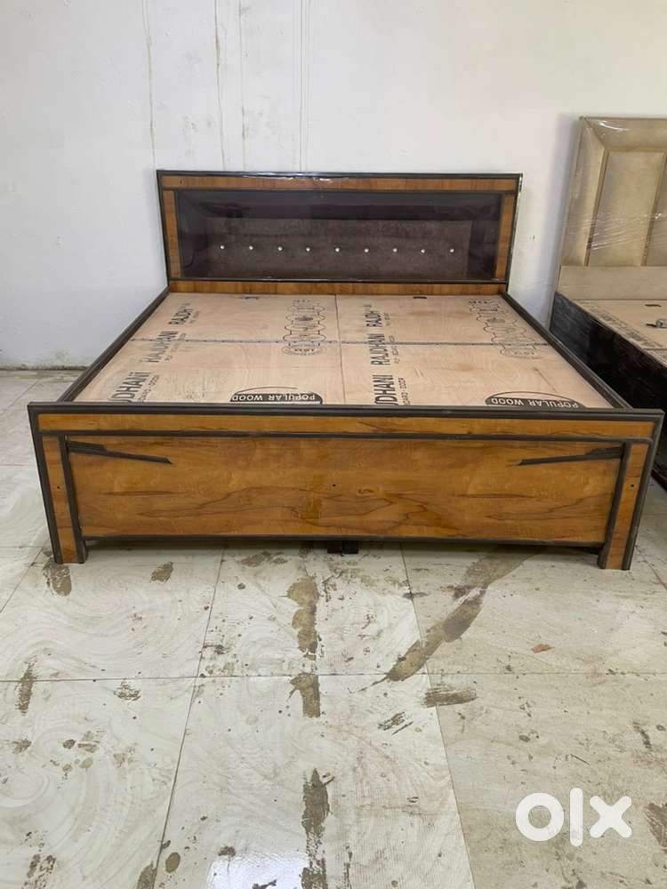 Brand New King size Bed With box Folding Bed size 6×6 Single Bed Cot