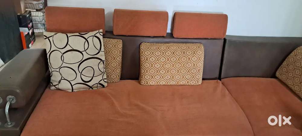 Brown Sofa Set