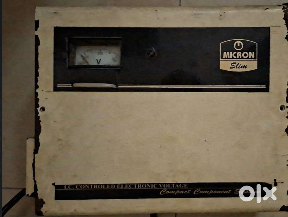 MICRON Slim I.C. CONTROLLED ELECTRONIC VOLTAGE stabilizer,