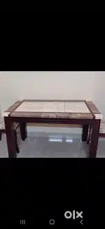 Brand new condition Marble finished dining table