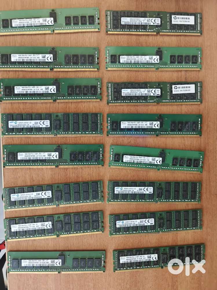 SERVER-GRADE RAM: 16 x16GB DDR4 ECC/RDIMM STICKS (256GB TOTAL)