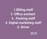 STAFF VACANCY