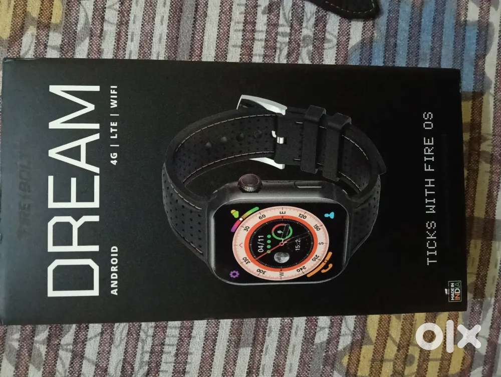 Fire bolt smart watch with 4G sim card