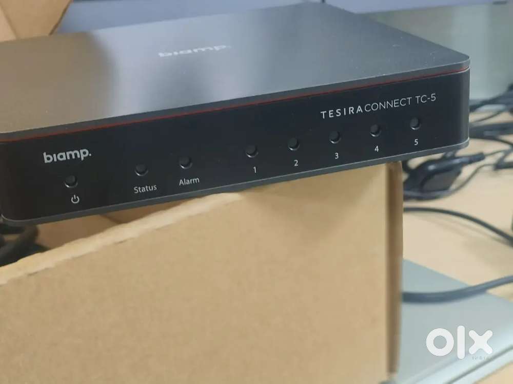 Biamp TesiraCONNECT TC-5 – Professional AV Network Hub (PoE+)