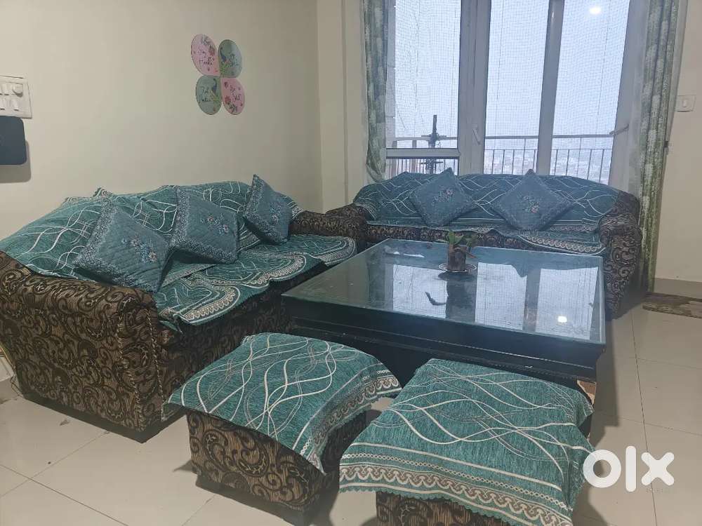 Sofa and Centre Table